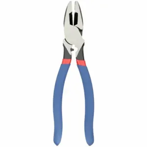 WESTWARD 1UKL8 Linesman Pliers 9-3/4 Inch Dipped Handle | AB3NLX