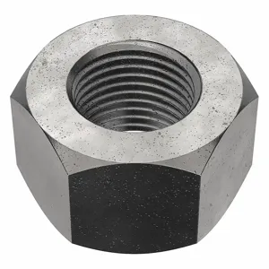 WESTWARD 1XA21 Heavy Hex Nut, 1 3/8-8 Thread Size, Plain Finish, Grade 2H Steel, Right Hand | CH6TEB