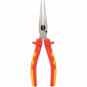 WESTWARD 1YXJ3 Insulated Needle Nose Pliers 8-1/8 In | AB4MHH