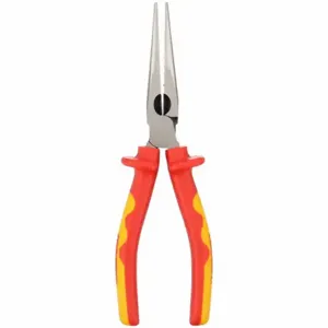 WESTWARD 1YXJ3 Insulated Needle Nose Pliers 8-1/8 In | AB4MHH