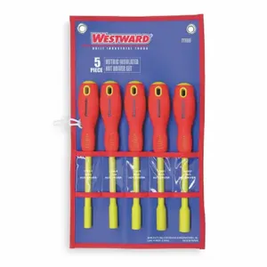 WESTWARD 1YXN8 Insulated Nut Driver Set Metric 5 Pc | AB4MJT