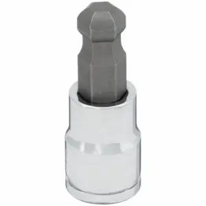 WESTWARD 20XA17 Socket Bit 3/8 Inch Drive Size 9mm Ball Hex | AG9MHZ