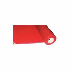 WESTWARD 22RN53 Welding Curtain Roll 75 Feet Width 5 Feet Red | AB6YHH