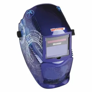 WESTWARD 22XX44 Auto Dark Welding Helmet 4 And 9 To 13 Blue | AB7GFK