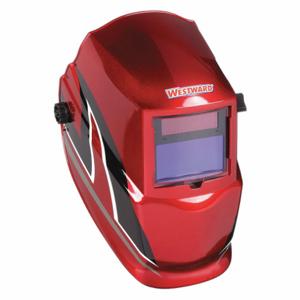 WESTWARD 22XX47 Auto Dark Welding Helmet 4 And 9 To 13 Red/black | AB7GFN