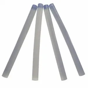 WESTWARD 23X751 Hot Melt Adhesive, Smooth Sticks, 9/32 Inch Dia, 4 Inch Length, Clear, 24 ct Pack Qty | CU9XZB