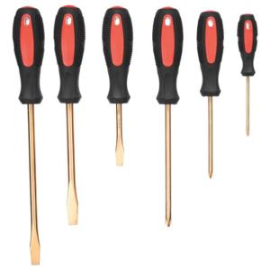 WESTWARD 23X839 Screwdriver Set Combination Non-sparking 6 Pc | AB7PJR