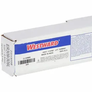 WESTWARD 23XM58 TIG Welding Rod, Stainless Steel, ER309/309L, 3/32 Inch x 36 Inch, 10 lb | CV2AND