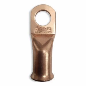 WESTWARD 23YZ31 Lug Copper Gauge 2/0 1/2 Inch Stud - Pack Of 25 | AB7RCY