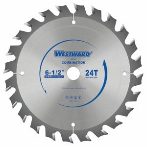 WESTWARD 24EL52 Circular Saw Blades 6-1/2 Inch 24t | AB7WQA