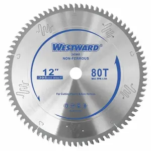 WESTWARD 24EM05 Circular Saw Blade 12 Inch 80t | AB7WRR