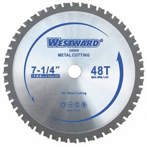 WESTWARD 24EM30 Metal Cutting Blade 7-1/4 Inch 48t | AB7WTF