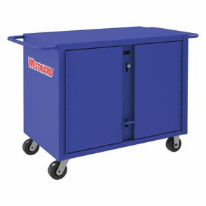 WESTWARD 24Y922 Rolling Workbench 43.87 x 26.87 x 38.5 Blue | AB8ABA