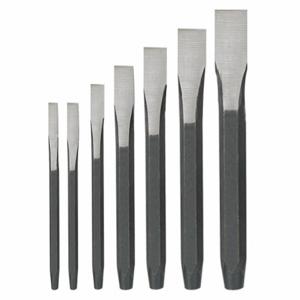 WESTWARD 2AJA6 Cold Chisel Set 1/4 To 7/8 Inch 7 Piece | AB8YLC