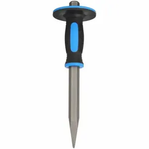 WESTWARD 2AJJ3 Handguarded Bullpoint Chisel 3/4 x 12 In | AB8YPC