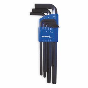 WESTWARD 2CYC2 Hex Key Set 1.5 - 10mm L-shaped Long | AB9GAZ