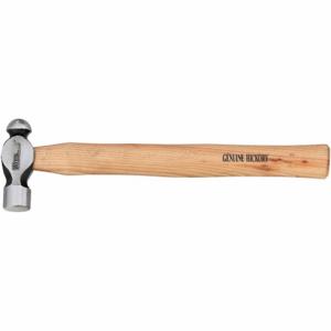 WESTWARD 2DBR6 Ball Pein Hammer 8 Ounce Hickory Handle | AB9HDL