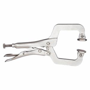 WESTWARD 2FDC5 Locking C-clamp With Swivel Pad 4 In | AB9UMZ