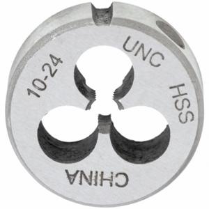 WESTWARD 2LWU3 Round Solid Die High Speed Steel #10-24 1 Inch Od | AC2PUB