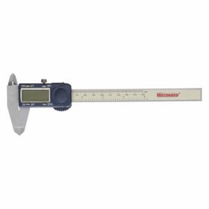 WESTWARD 2YNC6 Digital Caliper Fractional Polypropylene 6 In | AC4DBA