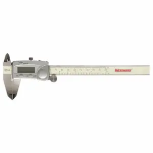 WESTWARD 2ZA60 Digital Caliper 0-6 Inch Oil Resistant | AC4DWX