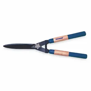 WESTWARD 2ZB49 Dial-A-Cut Hedge Shears, 8 1/4 Inch Blade Lg, 23 Inch Overall Lg, Steel, Rubber | CU9XQP