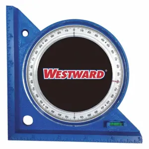 WESTWARD 30PA67 Angle Finder 90 Degree 5 inch Blue | AH2XPN