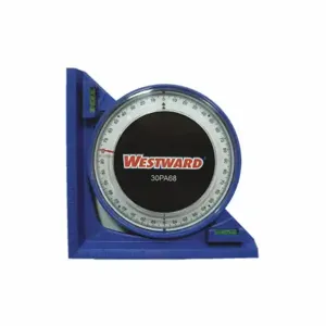 WESTWARD 30PA68 Angle Finder 90 Degree 5 inch Blue | AH2XPP