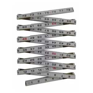 WESTWARD 30PC15 Folding Rule 78-3.4 inch Standard | AH2XPZ