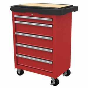 WESTWARD 31CE53 Rolling Cabinet 34-1/3 inch width x 19-1/2 Inch Depth | AH3BVH