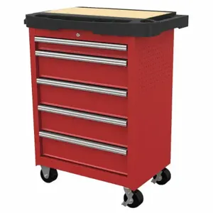 WESTWARD 31CE53 Rolling Cabinet 34-1/3 inch width x 19-1/2 Inch Depth | AH3BVH