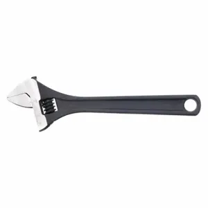 WESTWARD 31D016 Adjustable Wrench, 1 1/2 Inch Jaw Capacity, Alloy Steel, Black Phosphate | CH6JNN