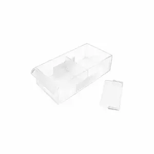 WESTWARD 31TT96 Divider Clear 2-1/2 Inch Width x 1-1/4 Inch Height PK10 | AH3FZT