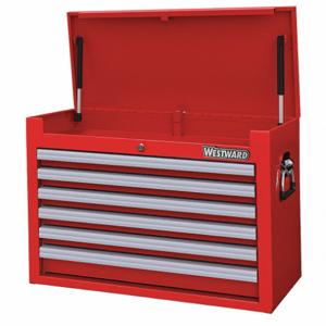 WESTWARD 32H833 Top Chest 26 x 16-1/2 x 18-7/16 Inch Red | AC6ABY