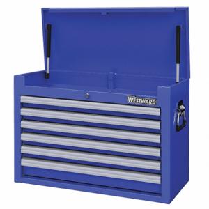 WESTWARD 32H835 Top Chest 26 x 16-1/2 x 18-7/16 Inch Blue | AC6ACA