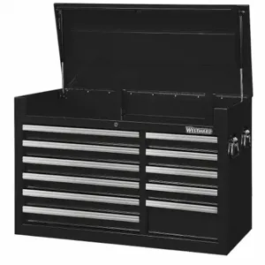 WESTWARD 32H840 Top Chest 42 x 18-1/2 x 20-5/8 Inch Black | AC6ACC