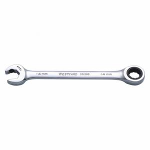 WESTWARD 35Z093 Ratchet Combination Wrench Double 14mm 12 Pt | AC6QNJ