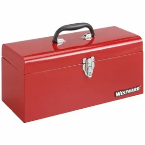 WESTWARD 36Y011 Portable Tool Box 16 W x 7 D x 7-1/2 H Red | AC7AFZ