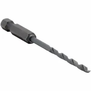 WESTWARD 38RV77 Hex Drill Bit Impact 1/8 inch Black Oxide | AH8GHB