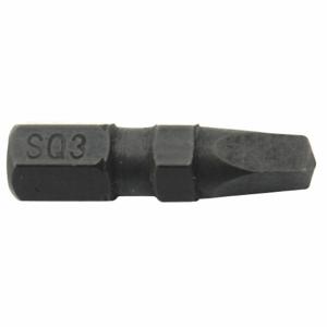 WESTWARD 38RW10 Impact Bit 1/4 inch Shank Square Recess #1 | AH8GJK