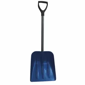 WESTWARD 38ZF78 Snow Shovel, 10 3/4 Inch Blade Width, Steel, 25 Inch Handle Length, D-Grip | CV2AAQ