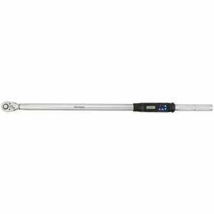 WESTWARD 39WE12 Electronic Torque Wrench 31.3-626.8 Ft-Lb | AH9JQM