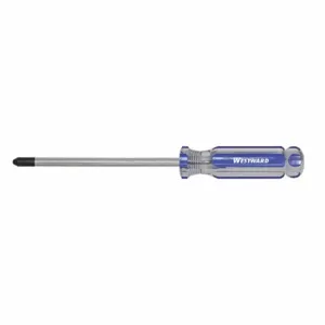 WESTWARD 401K93 General Purpose Pozidriv Screwdriver, General Purpose Pozidriv Screwdriver, #3 Tip Size | CV2APH