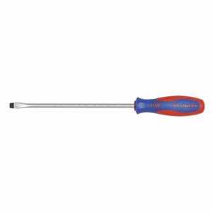 WESTWARD 401L03 General Purpose Slotted Screwdriver, 1/4 Inch Tip Size, 12 1/2 Inch Overall Length | CU9ZYT