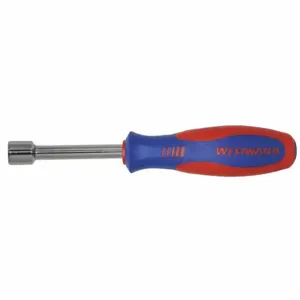 WESTWARD 401L37 Hollow Round Shank Nut Driver, 3/8 Inch Tip Size, 7 1/2 Inch Overall Length | CU9YCK