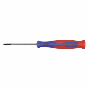 WESTWARD 401L61 Precision Torx Screwdriver, T10 Tip Size, 6 1/4 Inch Length, 2 1/2 Inch Shank Length | CJ3BAE