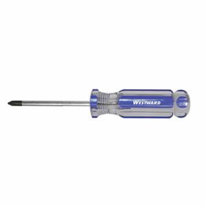 WESTWARD 401L83 General Purpose Phillips Screwdriver, #1 Tip Size, 6 3/4 Inch Overall Length | CU9YEY