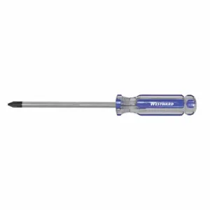 WESTWARD 401L85 General Purpose Phillips Screwdriver, #3 Tip Size, 10 1/2 Inch Overall Length | CU9YFD