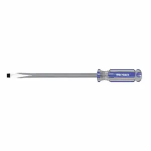 WESTWARD 401L91 General Purpose Slotted Screwdriver, 1/2 Inch Tip Size, 14 3/4 Inch Overall Length | CU9ZYN