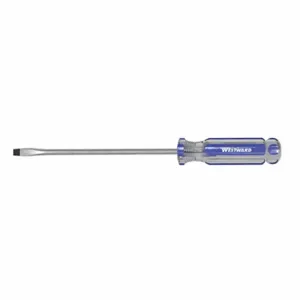 WESTWARD 401M03 General Purpose Slotted Screwdriver, 1/8 Inch Tip Size, 6 1/2 Inch Overall Length | CU9ZZC